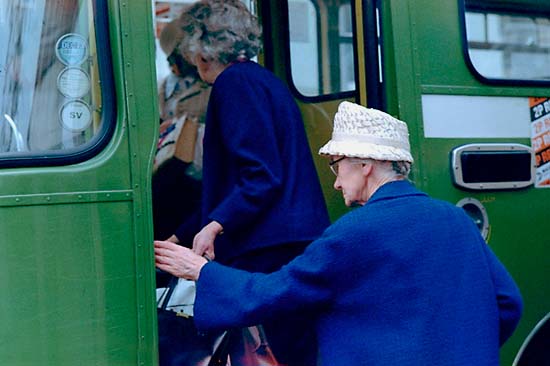 Getting on the Bus